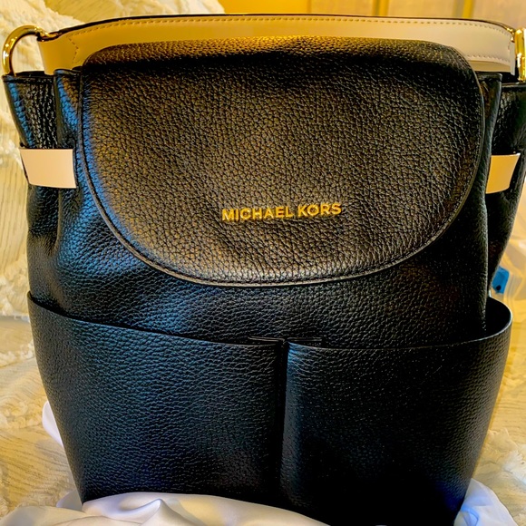 Michael Kors Pebble Leather Backpack - Picture 1 of 6